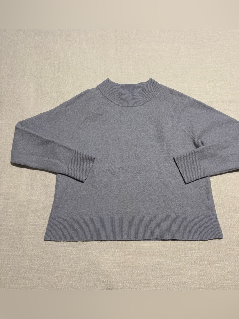 Athleta Hawthorn Crew Sweater | Size Medium | Style #632070 | Voyage Gray | Wool